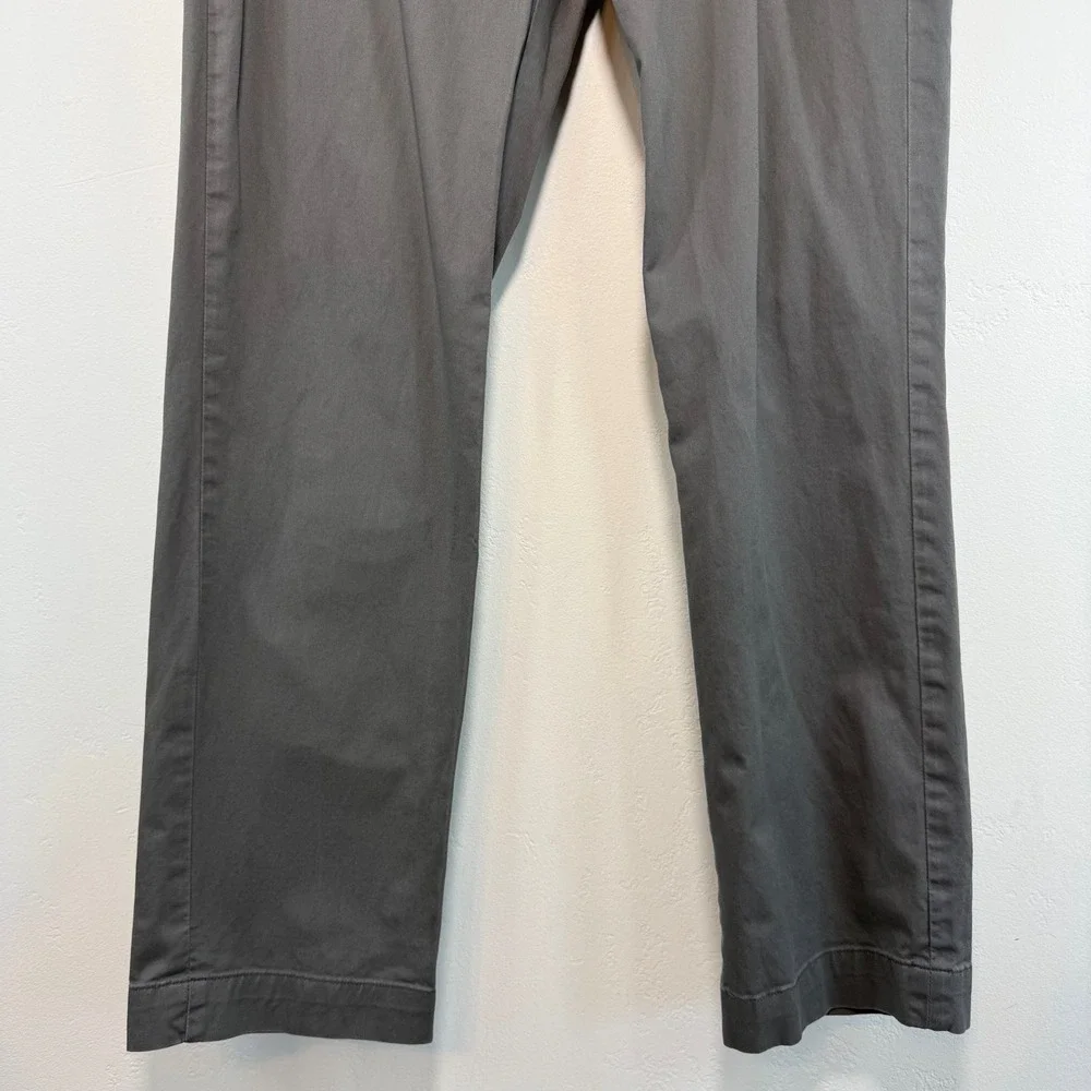 Polo Ralph Lauren‎ Chino Pants Grey Stretch Straight Fit Preppy Classic 34/32